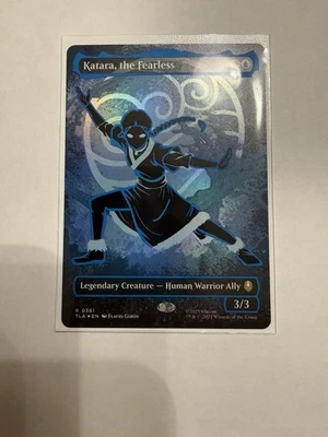 Katara, the Fearless (Borderless Battle Pose) Avatar: The Last Airbender Foil - Image 1 of 2