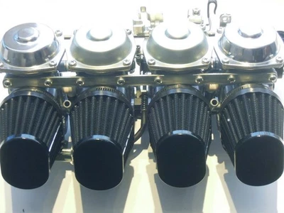 4x For Suzuki GSXR1100 GSXR750 GSX600F Air Intake Filter Cleaner Pod 51mm — 第 1/4 张图片