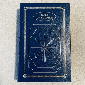 The Boys of Summer by Roger Kahn Easton Press Baseball HOF Leather Bound - Picture 1 of 14