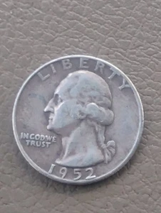 1952 d washington quarter error coin - Picture 1 of 2