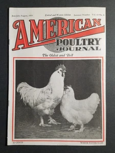 The American Poultry Journal Magazine, June-July-August, 1933 - Imagen 1 de 9