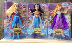 DC Super Hero Girls Intergalactic Gala Starfire Supergirl Wonder Woman Dolls Set - Picture 1 of 7