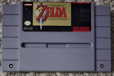 The Legend of Zelda: A Link to the Past (SNES, 1992) Authentic Cartridge Only - Image 1 of 3