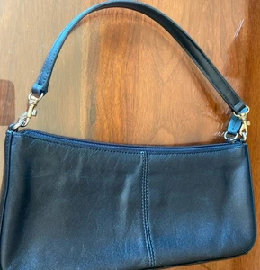 Borsa/polsino Giani Bernini piccola in pelle nera - Foto 1 di 7