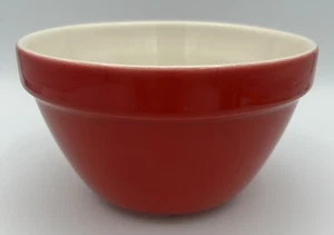 Mason Cash massive rote Schüssel Puddingbecken rot Portugal 6" Durchmesser - Bild 1 von 7