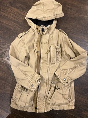 Abrigo Chaqueta Bomber Gap Niños Tostado Con Buena Cremallera Completa Talla 6/7 Foto 1 de 3