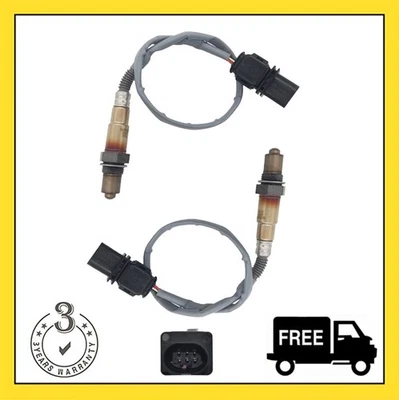 Set of 2 Up&Down Oxygen Sensor For Volkswagen Jetta 2009-2015 Audi A3 2010-2013 - Image 1 of 4