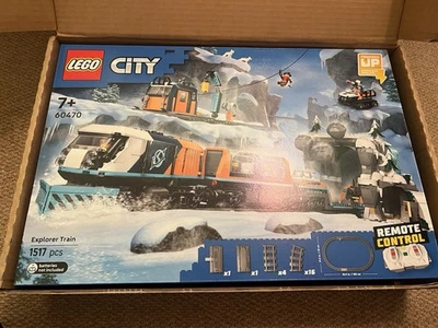 LEGO City 60470 Explorers' Arctic Polar Express Train Set, Age 7+, 1517pcs - Image 1 of 4