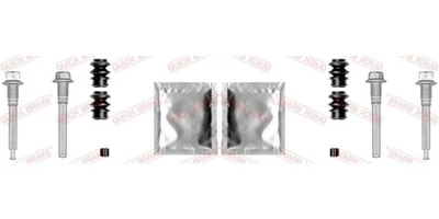 2x QUICK BRAKE Ensemble De Guidage De Broche Pour Mitsubishi Galant VI EA - Photo 1/2