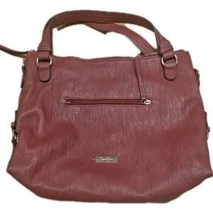Jessica Simpson Damen Medium Tote Handtasche Geldbeutel Ziegelrot - Bild 1 von 9