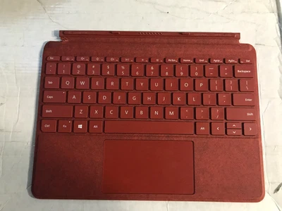 Microsoft KCT-00061 Surface Go Tipo Cubierta Teclado 1840 Rojo Amapola USADO 009 Foto 1 de 3