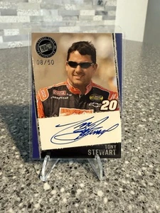Tony Stewart 2007 Press Pass On Card Auto /50 - Picture 1 of 2