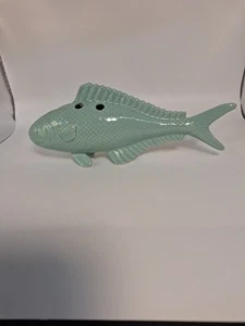 Fish Shaped Green Flower Frog. Used To Arrange Flowers. Made By Chive. - Picture 1 of 8