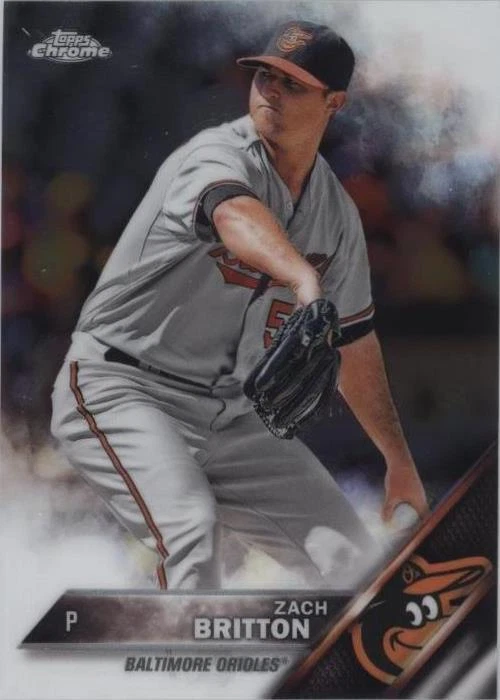 2016 Topps Chrome - Zach Britton #155