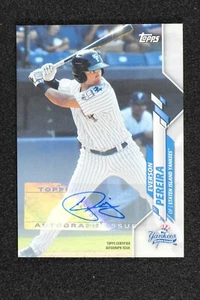 Topps Pro 2020 debut Everson Pereira RC automático #PD-116 - Imagen 1 de 2