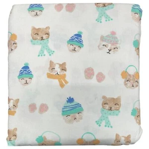 Cuddle Duds Flanell Laken Set Winter Kitty Katzen komplette Bettwäsche, Bettwäsche - Bild 1 von 2