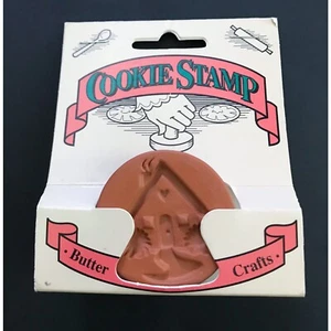 Sello de galletas de casa de terracota utensilios para hornear acogedor Hygge núcleo de casa feliz hogar - Imagen 1 de 3