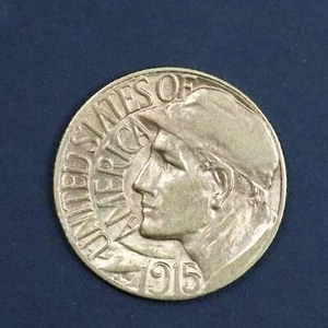 1915 S G1$ Panama Pacific Exposition Gold 1$ Commemorative - Picture 1 of 2