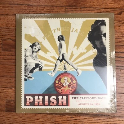 Phish - The Clifford Ball Flatbed Jam - Tarmac Pavement Bonus 180G LP - New - Image 1 of 4