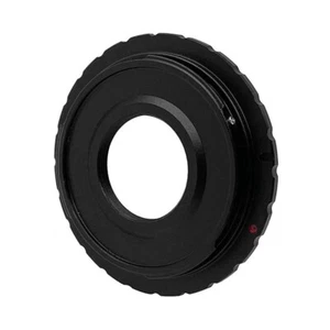 C-EOS C Mount Movie CCTV 16mm Lens to Canon EOS EF 6DII 5DIV 7DII 750D Adapter - Picture 1 of 7