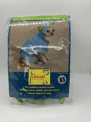 Pet Edge Monster Paws Dog Costume - X-Small - Blue xs - Image 1 of 2