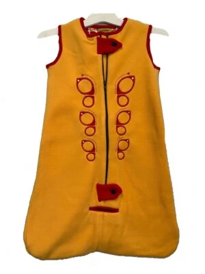 Saco de dormir Kalencom Eleanor bebé polar naranja brillante 0-9 Mos Foto 1 de 2