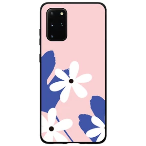 Funda rígida para Samsung Galaxy S flor audaz rosa blanco azul - Imagen 1 de 6