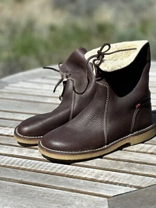 Duckfeet Arhus Leather Sherpa Boots Size 45 EU  - Picture 1 of 6