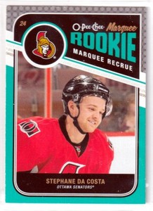 2011-12 O-Pee-Chee #568 Stephane Da Costa RC - Ottawa Senators