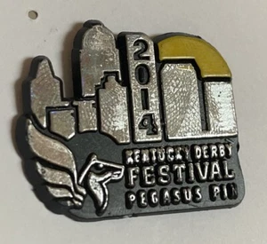 2014 Kentucky Derby Festival Pegasus Pin Vintage Collectable Horse Race Pin - Bild 1 von 1