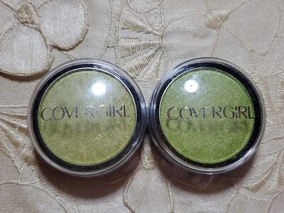 2-CoverGirl-Flamed Out Shadow Pots-Eye Shadow-310 LIME LIGHT-NEW!! - Image 1 of 3