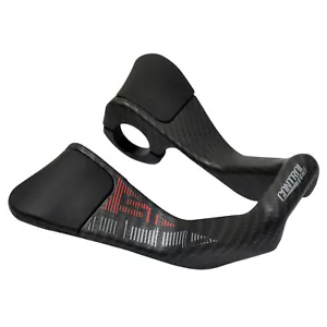 Controllech Sirocco Aero mini clip-on bici aerobar strada/prova a cronometro/triathlon - Foto 1 di 5