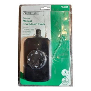 Outdoor Utilitech Countdown dusk to dawn 2 Steckdosen, Artikel #154182 - Bild 1 von 2