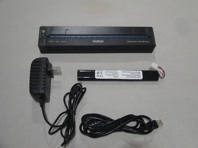 Brother Pocketjet 6PLUS/623 Mobile Thermal Printer new Battery AC adapter USB - Image 1 of 4
