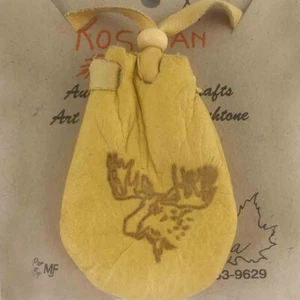 ref-0522 motif orignal Porte monnaie bourse AMERINDIEN HURON 5 Nations Canada - Picture 1 of 5