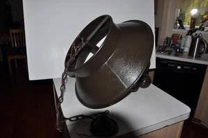 Vintage Cast Iron Chandelier 4 Lights Tested & Working - Picture 1 of 8