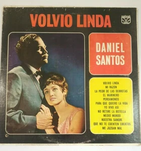 Daniel Santos Volvio Linda VELVET LPV-1348 VG+ LP #1510 - Imagen 1 de 4