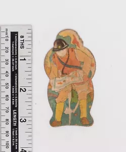 Vintage Menko Playing Card Japanese Military 1930' China - Japan War Pop Art ;12 - Picture 1 of 2