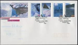 1996 Australia Antarctic Territory Antarctic Landscapes Set Of 4 First Day Cover - Bild 1 von 1