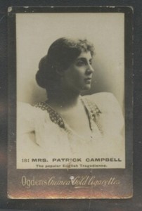 1901 Ogden's Guinea Gold Cigarettes #181 Mrs Patrick Campbell