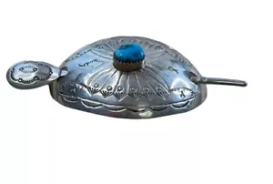 Sterlingsilber Marcella James Stick Barrette türkis signiert - Bild 1 von 14