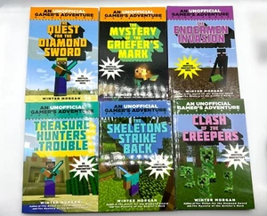 Minecraft An Unofficial Gamer's Adventure Novel Set of 6 Books by Winter Morgan - Bild 1 von 2