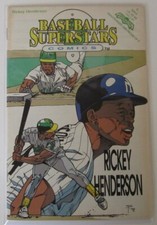 Baseball Superstars Comics #5 Rickey Henderson Revolutionary May 1992