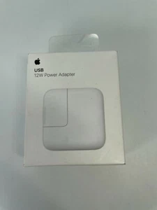 Original OEM Apple 12W USB Power adapter wall charger for (iPhone iPad) White - Picture 1 of 1