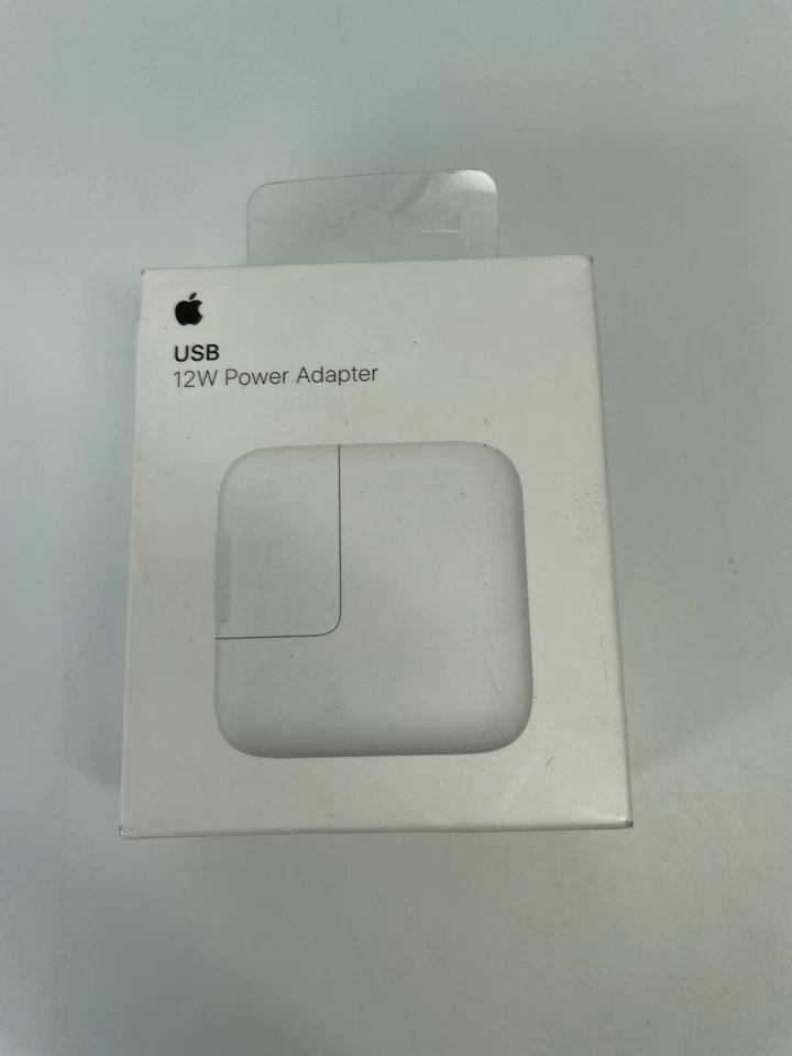 New Genuine Apple 12W USB Power Adapter - White MD836LL/A - Factory Sealed Box - Image 1 of 1