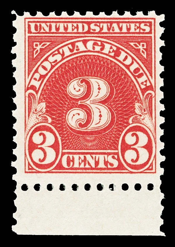 Scott J72 1930 3c Postage Due Flat Plate Issue Mint F-VF OG NH Cat $47.50 - Image 1 of 1