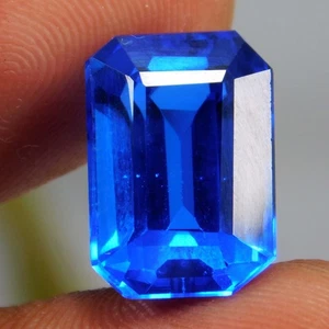 Natürlicher 8,90 ct seltener einzigartiger hervorragender Tansania blauer Tansanit "zertifiziert" Edelstein - Bild 1 von 7