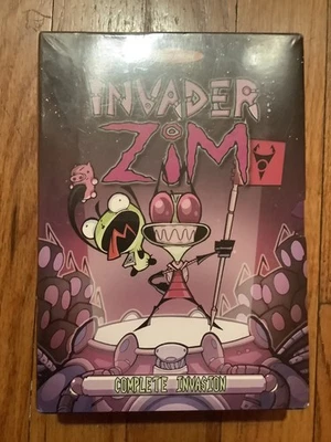 INVADER ZIM: Complete Invasion Volume 1-3 DVD 6 Disc Box Set Sealed  - Image 1 of 4