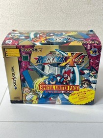 Rockman X4 Special Limited Pack Sega Saturn Used, Complete