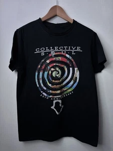 Collective Soul 30th Anniversary Tour Black Full Size Shirt 15D440 - Bild 1 von 3